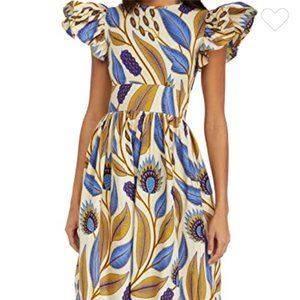 SIKA Ruffle Long Dress, NWT